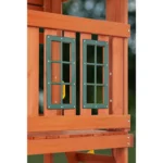 Creative Cedar Designs Cedar Cottage Wooden Swing Set - Image 4