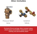 Rinnai RU180iN 10 GPM Indoor Whole Home Natural Gas Condensing Tankless Water Heater New - Image 5