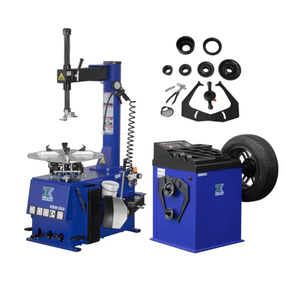 pop-product-164-image-1.webp 2.0 HP Tire Changer And Wheel Balancer Machine Combo 580 & 690 - Image 1
