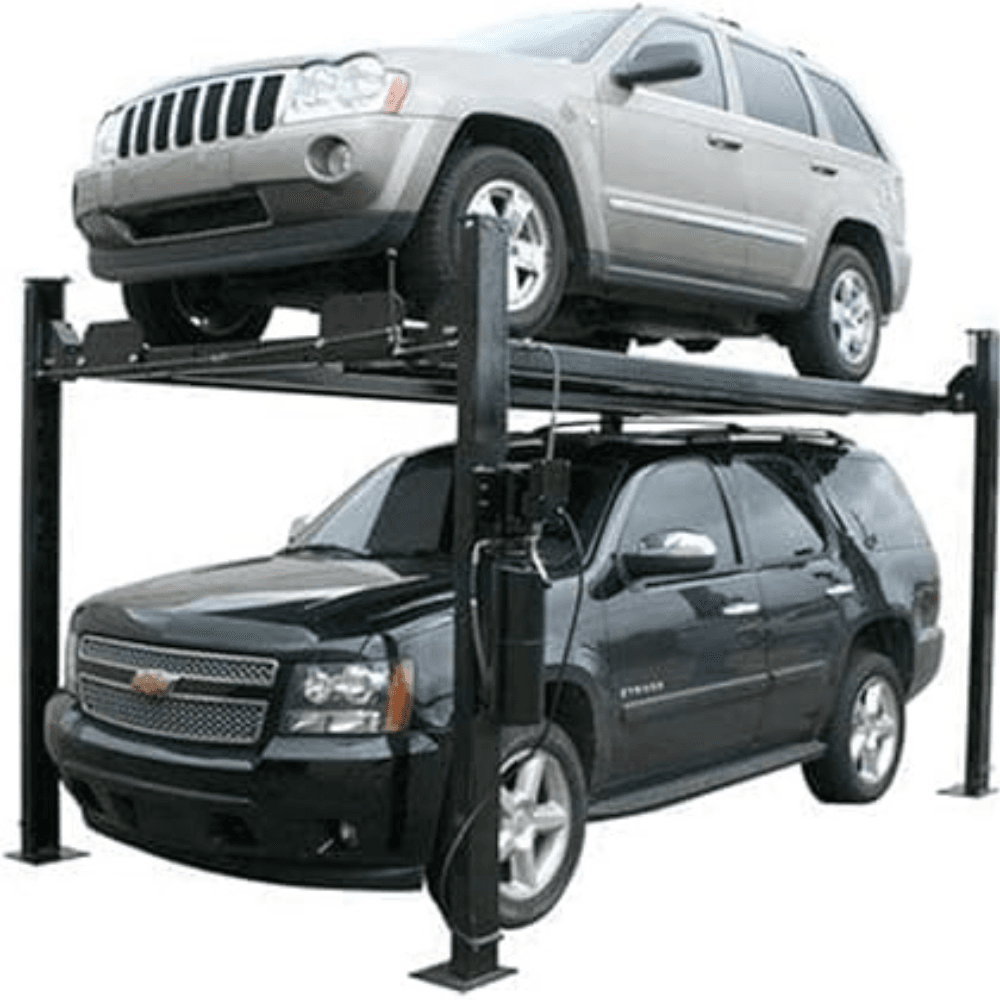 pop-product-172-image-1.png 8000 LB Extra Tall Hobbyist 4-Post Lift – Atlas APEX8-EXT - Image 1
