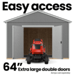 Rookwood 10 ft. W x 14 ft. D Wood Storage Shed - Image 5