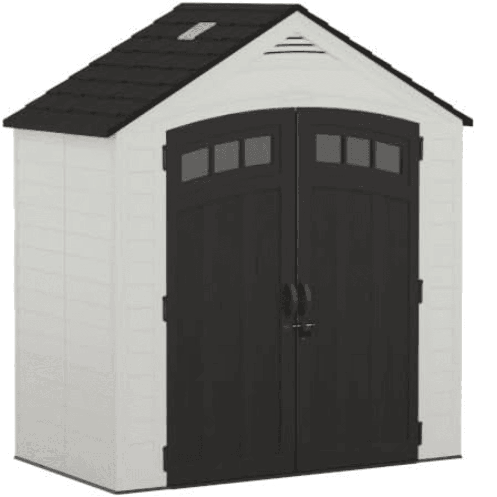 pop-product-277-image-1.png Suncast Vista 7 ft. x 4 ft. Resin Standard Modern Storage Shed with Floor Kit - Image 1