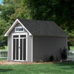 Tribeca 10 ft. W x 12 ft. D Wood Storage Shed With Floor - Image 2