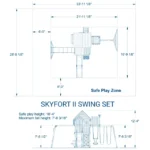 Backyard Discovery Skyfort II Swing Set - Image 5