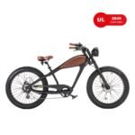  Revi Bikes Cheetah 48V 750W Hub Motor Fat Tire Electric Cruiser Bike - Image 6