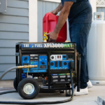 DuroMax XP13000HXT 13,000 Watt Electric Start Tri-Fuel Natural Gas/Propane/Gas Powered Portable Generator w/ CO Alert - Image 4
