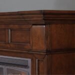 Duluth Forge Dual Fuel Ventless Gas Fireplace With Mantel – 32,000 BTU, T-Stat. Control, Auburn Cherry Finish – Model# DFS-400T-2AC - Image 4