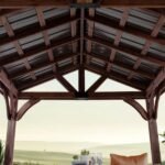 Arlington 12′ X 12′ Solid Wood Patio Gazebo - Image 10