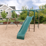 Lifetime Powder Coated Steel Swing Set with 4 Swing(s) , 1 Slide(s) - Image 14