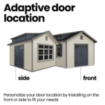 Handy Home Windemere 10x12 Storage Shed - Image 5
