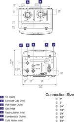 Navien NPE-240S Condensing Tankless Water Heater - Image 3